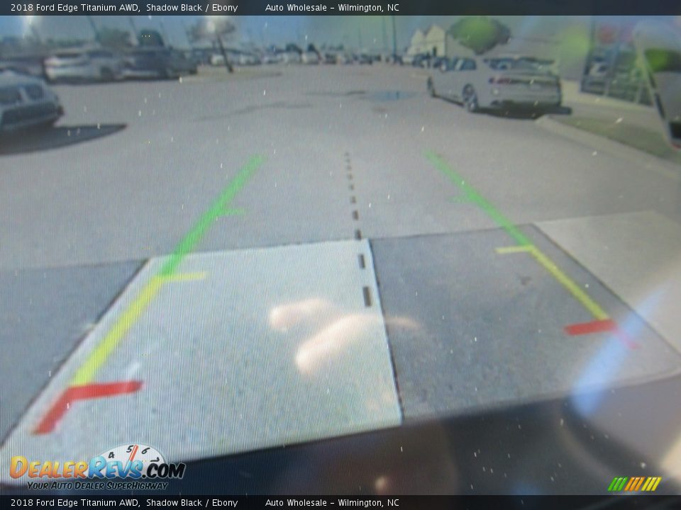 2018 Ford Edge Titanium AWD Shadow Black / Ebony Photo #19