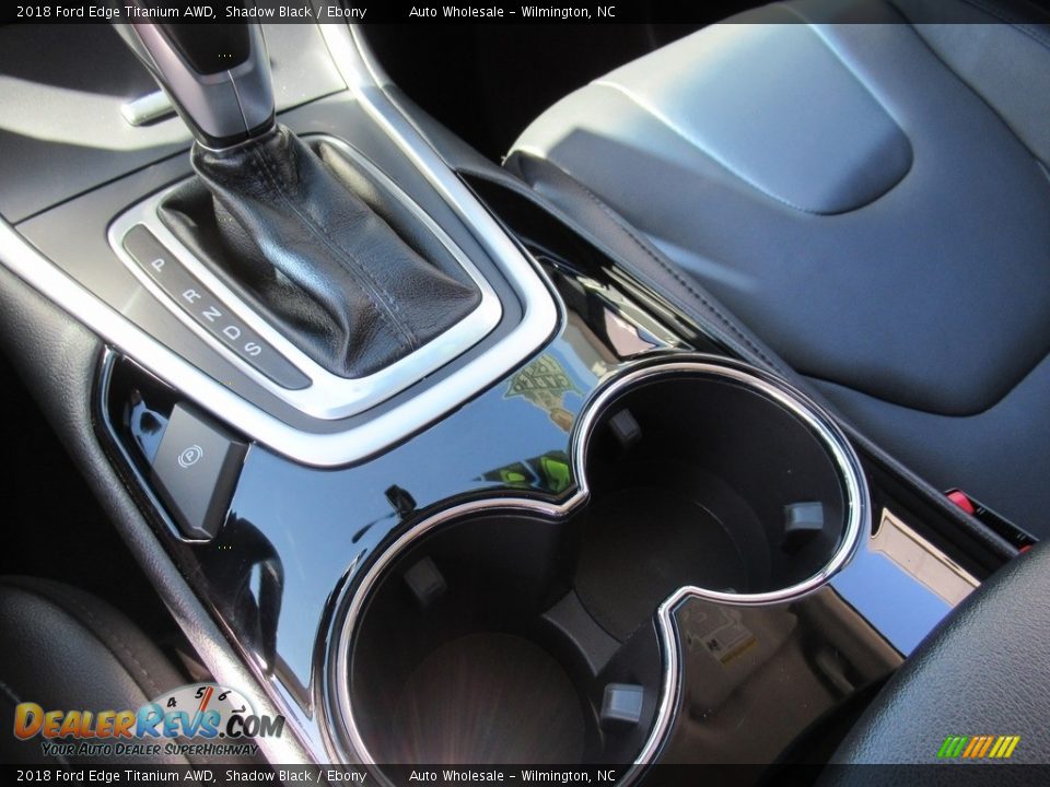 2018 Ford Edge Titanium AWD Shadow Black / Ebony Photo #20
