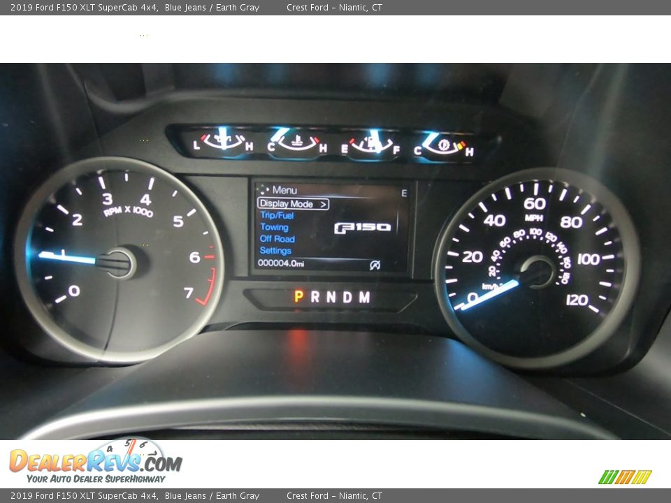 2019 Ford F150 XLT SuperCab 4x4 Blue Jeans / Earth Gray Photo #13