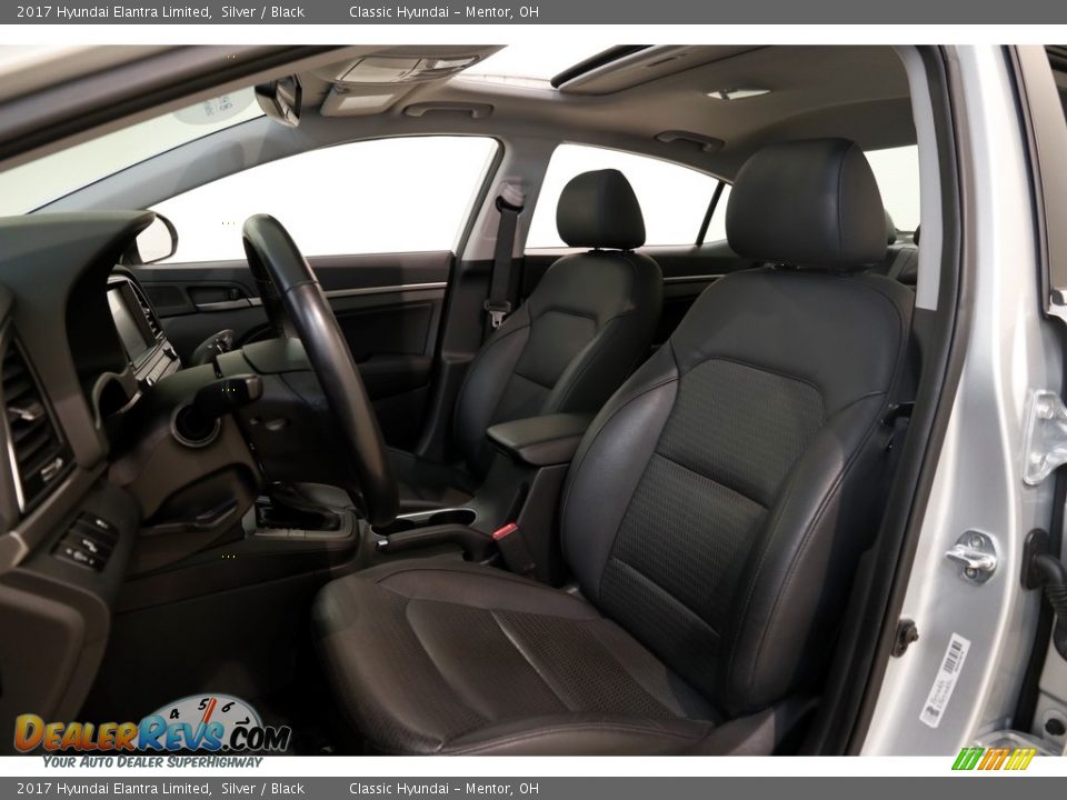 2017 Hyundai Elantra Limited Silver / Black Photo #5