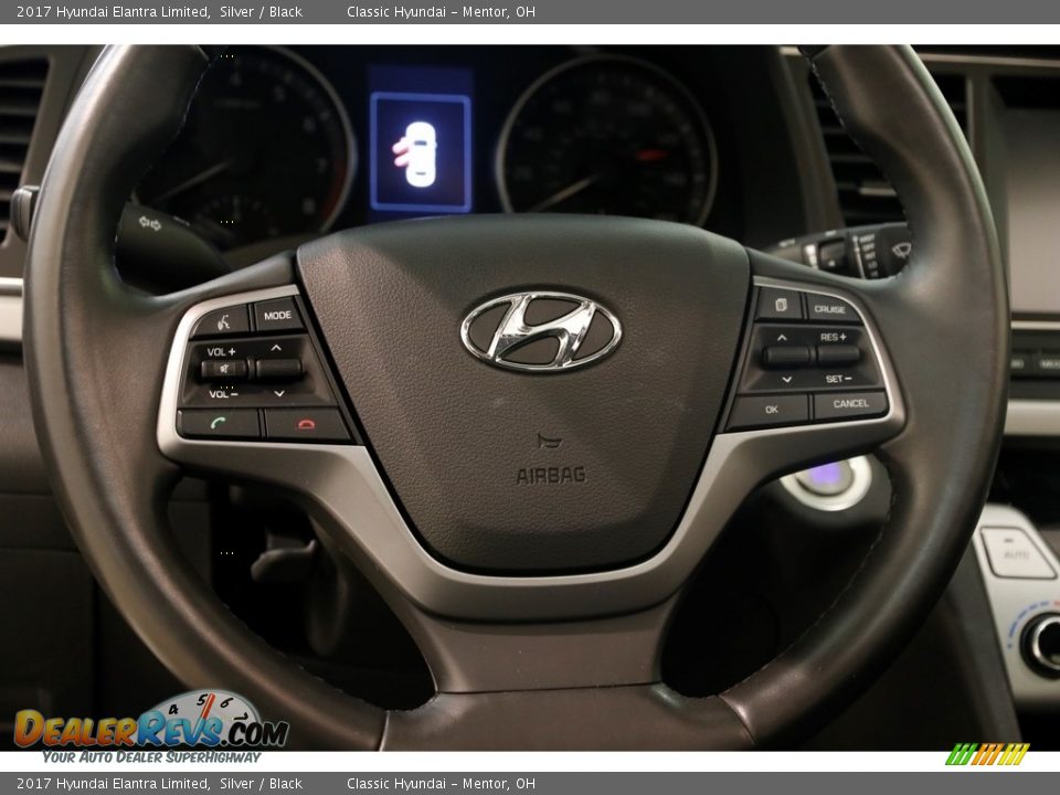 2017 Hyundai Elantra Limited Silver / Black Photo #7