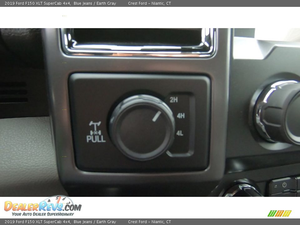 2019 Ford F150 XLT SuperCab 4x4 Blue Jeans / Earth Gray Photo #16