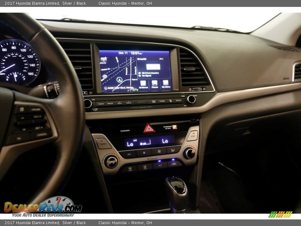 2017 Hyundai Elantra Limited Silver / Black Photo #9