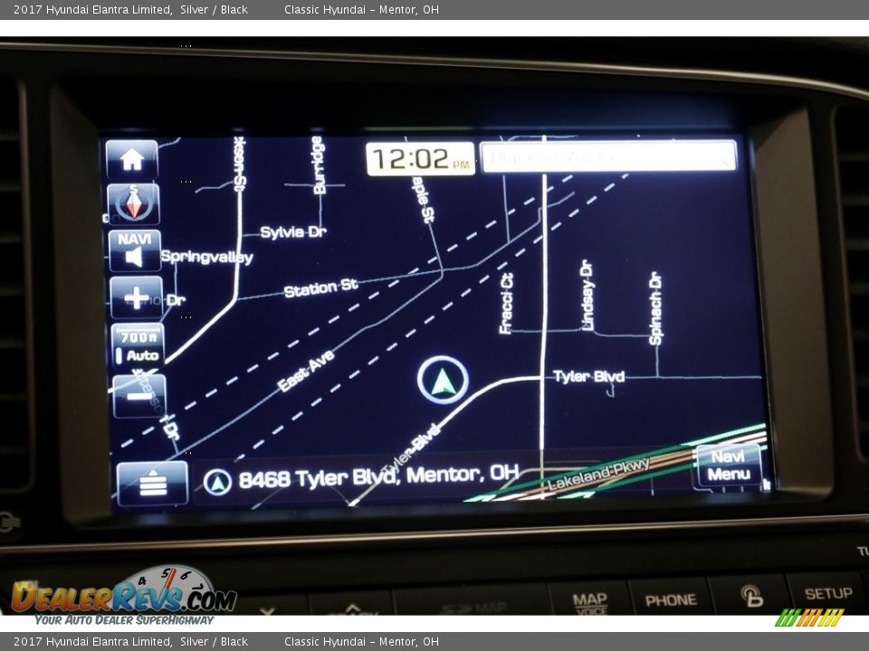 2017 Hyundai Elantra Limited Silver / Black Photo #11