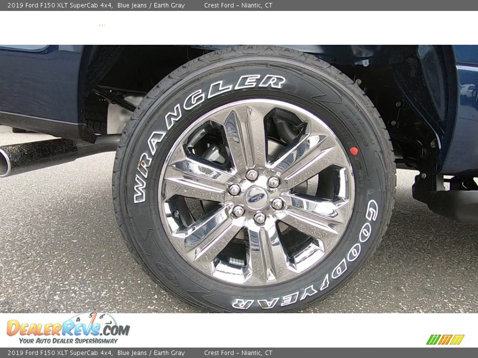 2019 Ford F150 XLT SuperCab 4x4 Blue Jeans / Earth Gray Photo #21