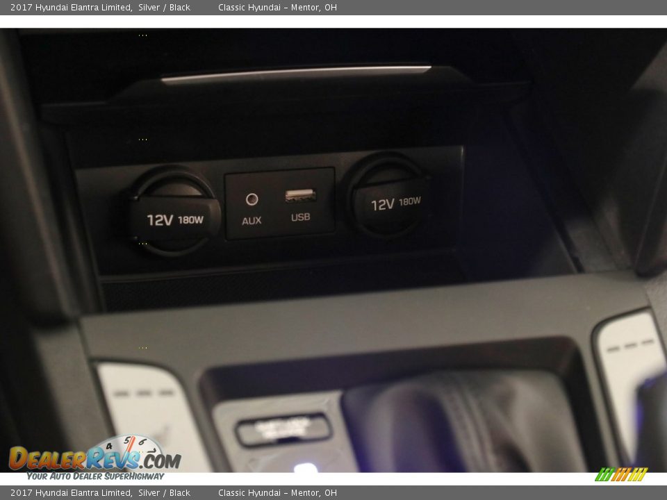 2017 Hyundai Elantra Limited Silver / Black Photo #14