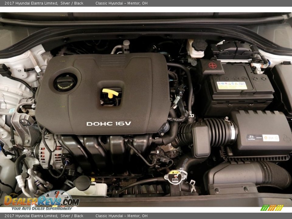 2017 Hyundai Elantra Limited Silver / Black Photo #19