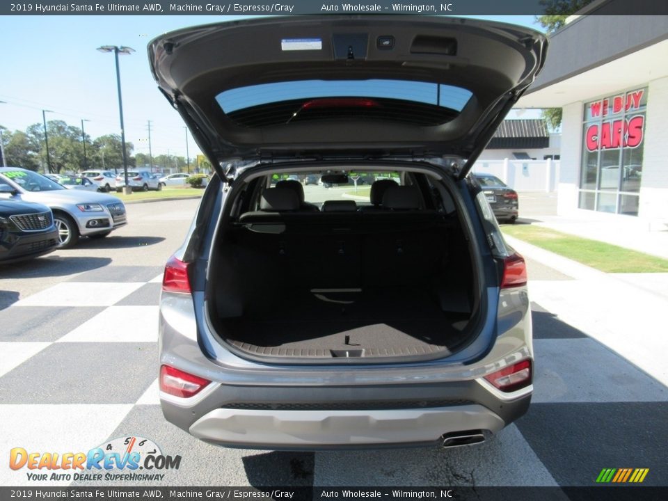 2019 Hyundai Santa Fe Ultimate AWD Machine Gray / Espresso/Gray Photo #5