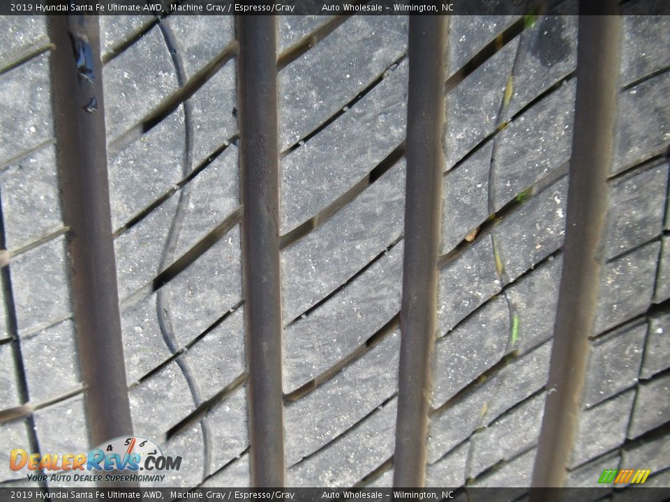 2019 Hyundai Santa Fe Ultimate AWD Machine Gray / Espresso/Gray Photo #8