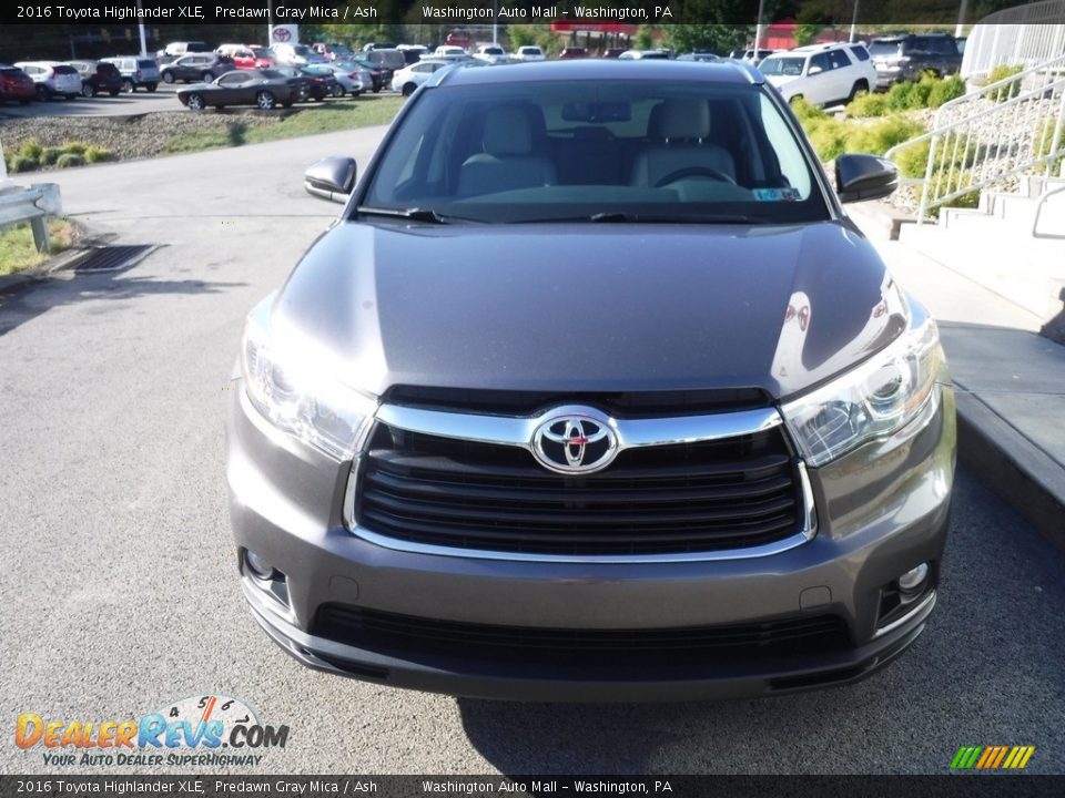 2016 Toyota Highlander XLE Predawn Gray Mica / Ash Photo #4