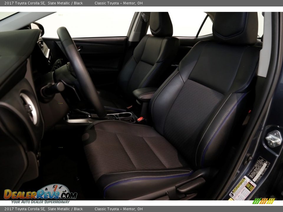 2017 Toyota Corolla SE Slate Metallic / Black Photo #5