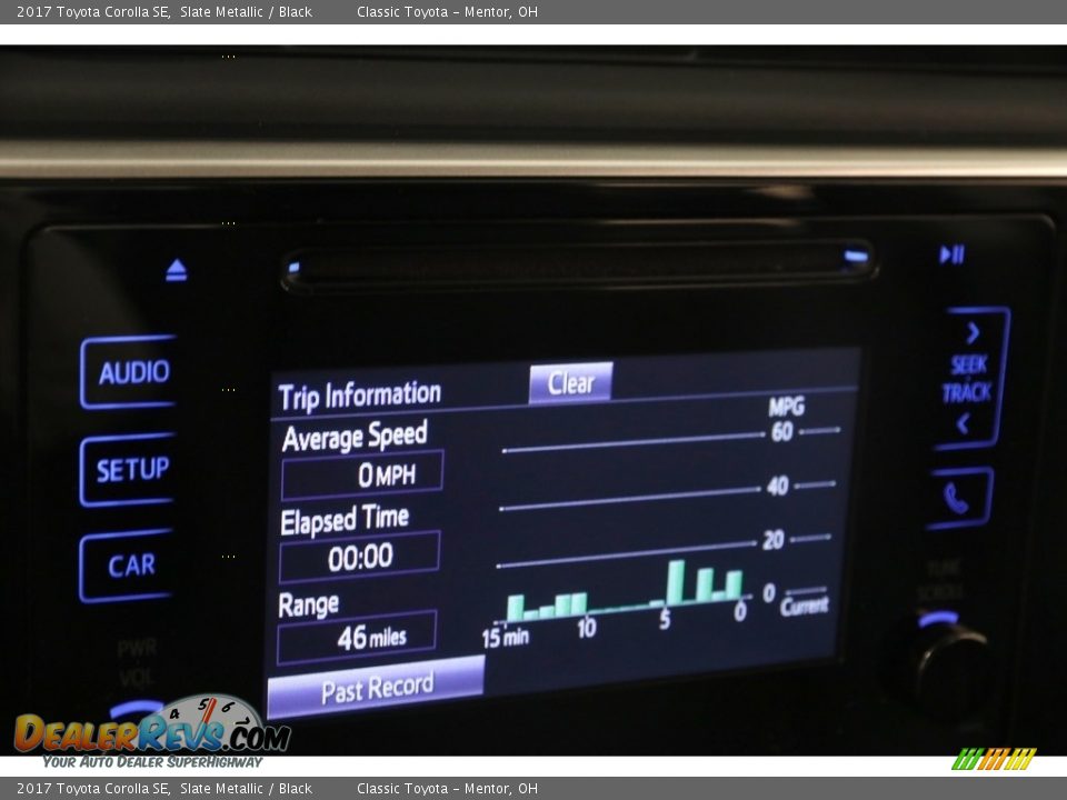 2017 Toyota Corolla SE Slate Metallic / Black Photo #9