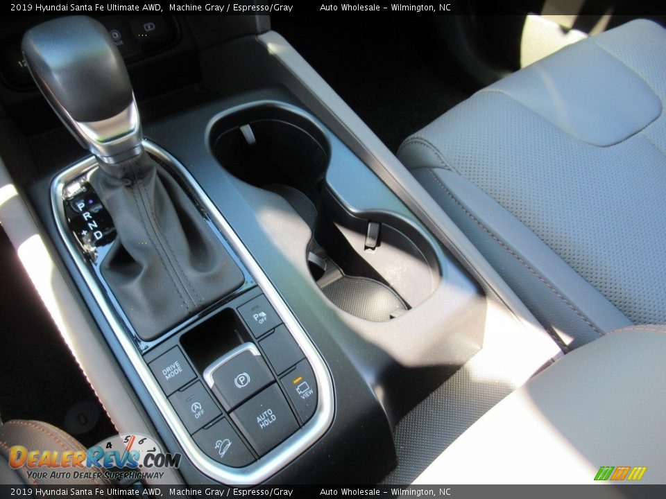 2019 Hyundai Santa Fe Ultimate AWD Machine Gray / Espresso/Gray Photo #19