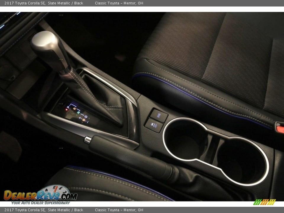2017 Toyota Corolla SE Slate Metallic / Black Photo #12