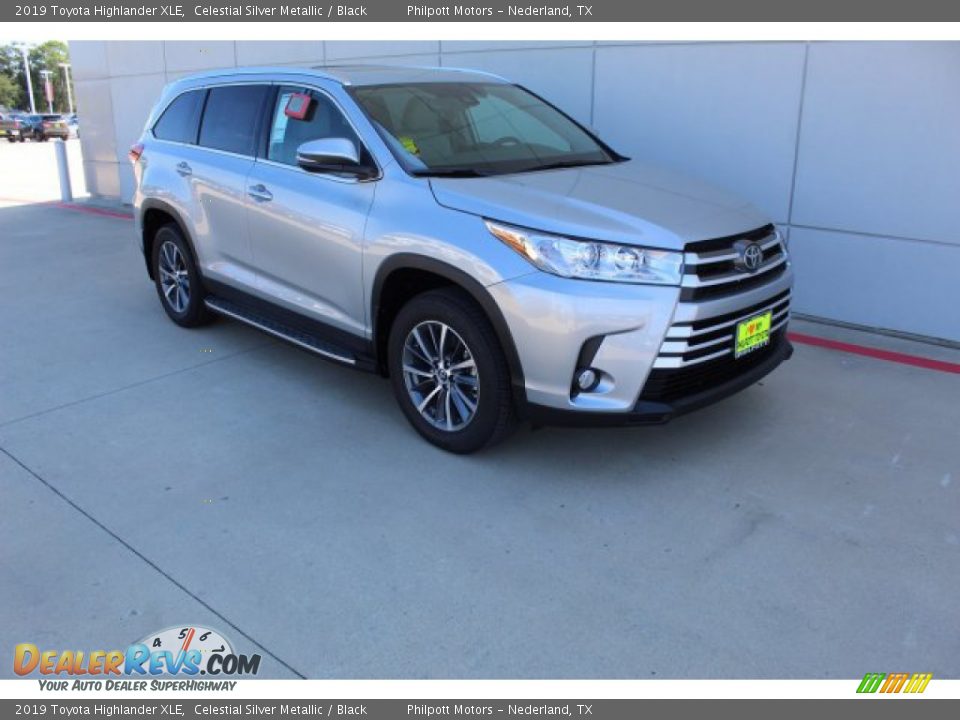 2019 Toyota Highlander XLE Celestial Silver Metallic / Black Photo #2