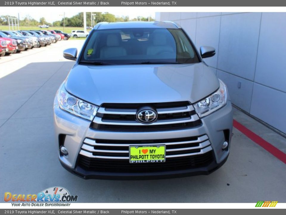 2019 Toyota Highlander XLE Celestial Silver Metallic / Black Photo #3