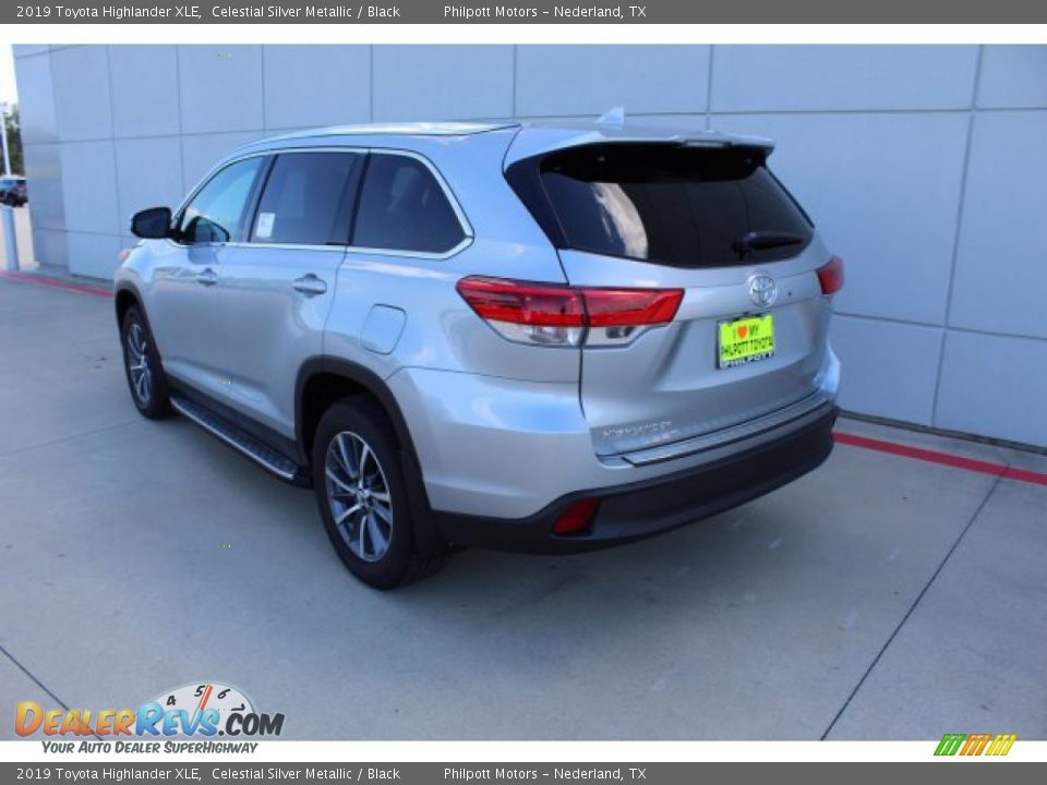 2019 Toyota Highlander XLE Celestial Silver Metallic / Black Photo #6