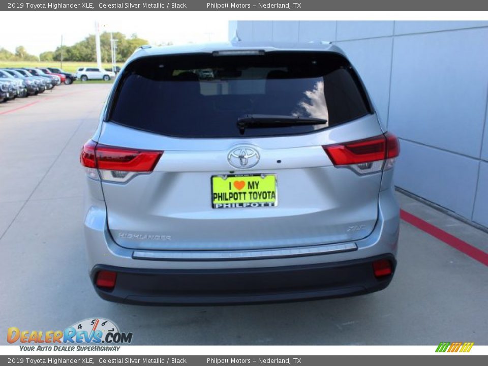 2019 Toyota Highlander XLE Celestial Silver Metallic / Black Photo #7