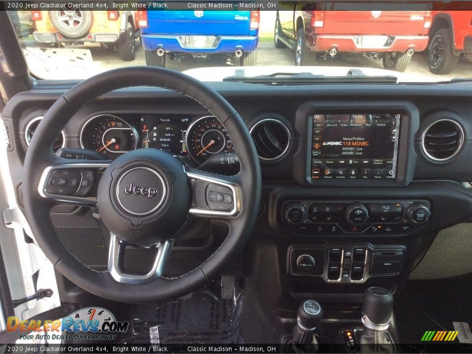 2020 Jeep Gladiator Overland 4x4 Bright White / Black Photo #3