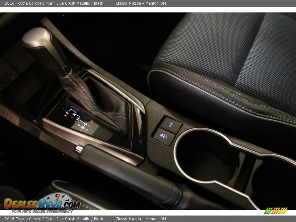 2016 Toyota Corolla S Plus Blue Crush Metallic / Black Photo #13