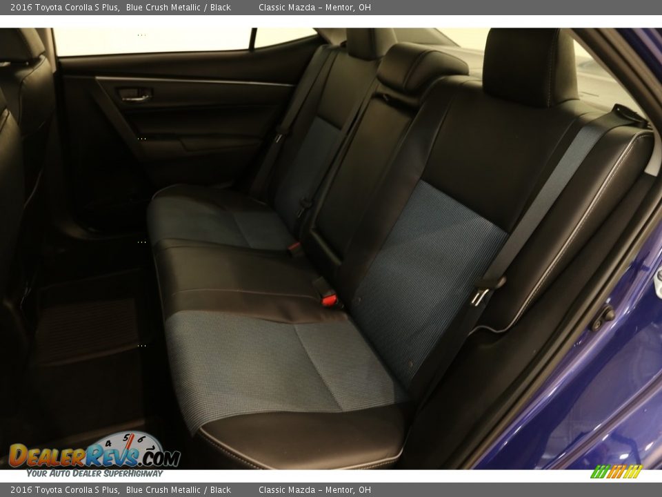 2016 Toyota Corolla S Plus Blue Crush Metallic / Black Photo #16