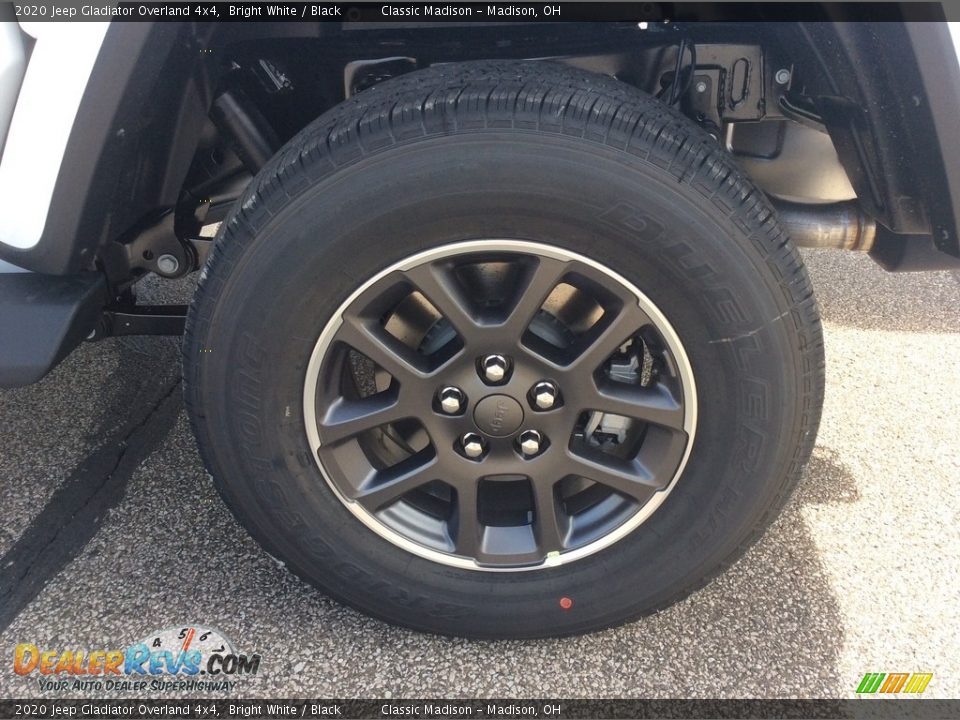 2020 Jeep Gladiator Overland 4x4 Bright White / Black Photo #10