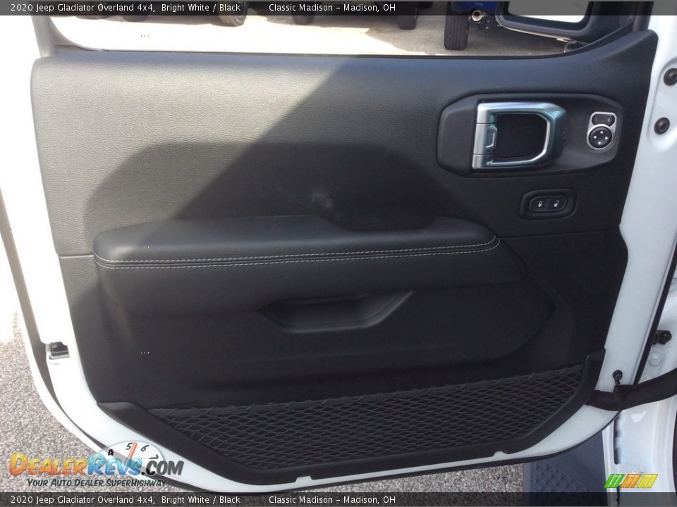 2020 Jeep Gladiator Overland 4x4 Bright White / Black Photo #11