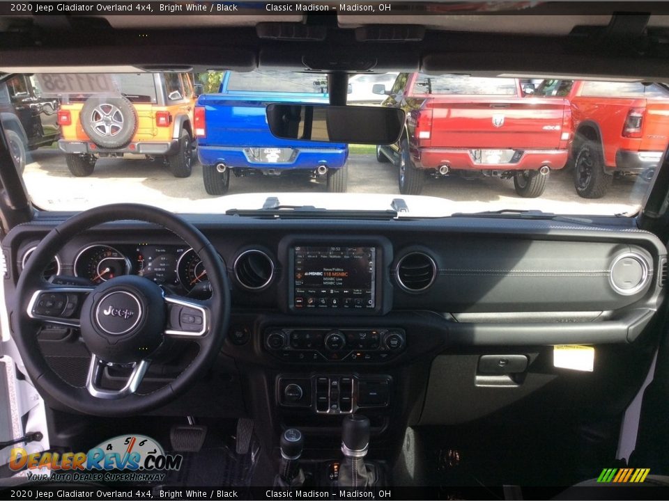2020 Jeep Gladiator Overland 4x4 Bright White / Black Photo #13