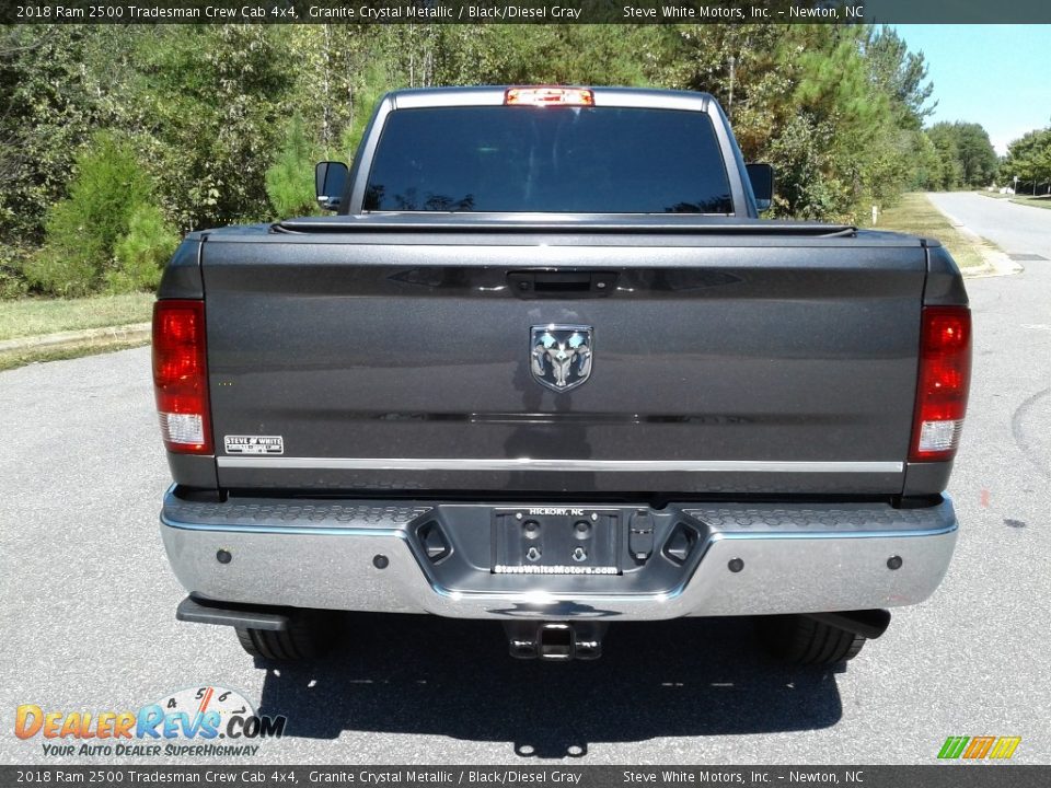 2018 Ram 2500 Tradesman Crew Cab 4x4 Granite Crystal Metallic / Black/Diesel Gray Photo #8