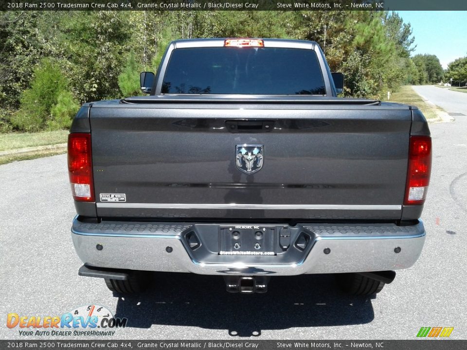 2018 Ram 2500 Tradesman Crew Cab 4x4 Granite Crystal Metallic / Black/Diesel Gray Photo #8