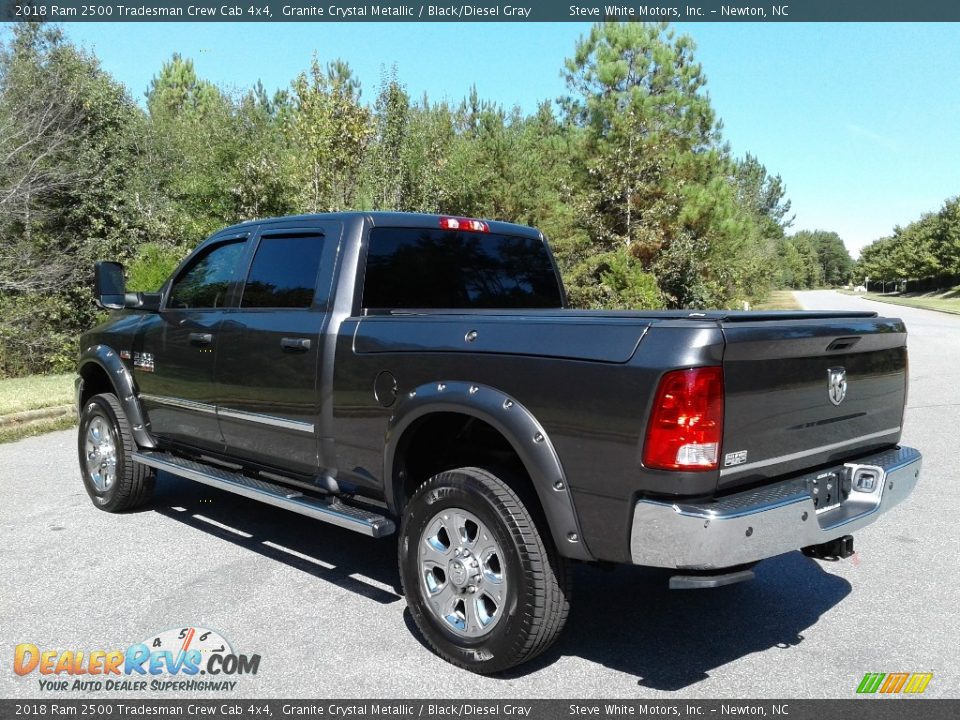 2018 Ram 2500 Tradesman Crew Cab 4x4 Granite Crystal Metallic / Black/Diesel Gray Photo #9