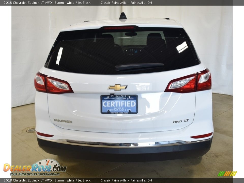 2018 Chevrolet Equinox LT AWD Summit White / Jet Black Photo #3