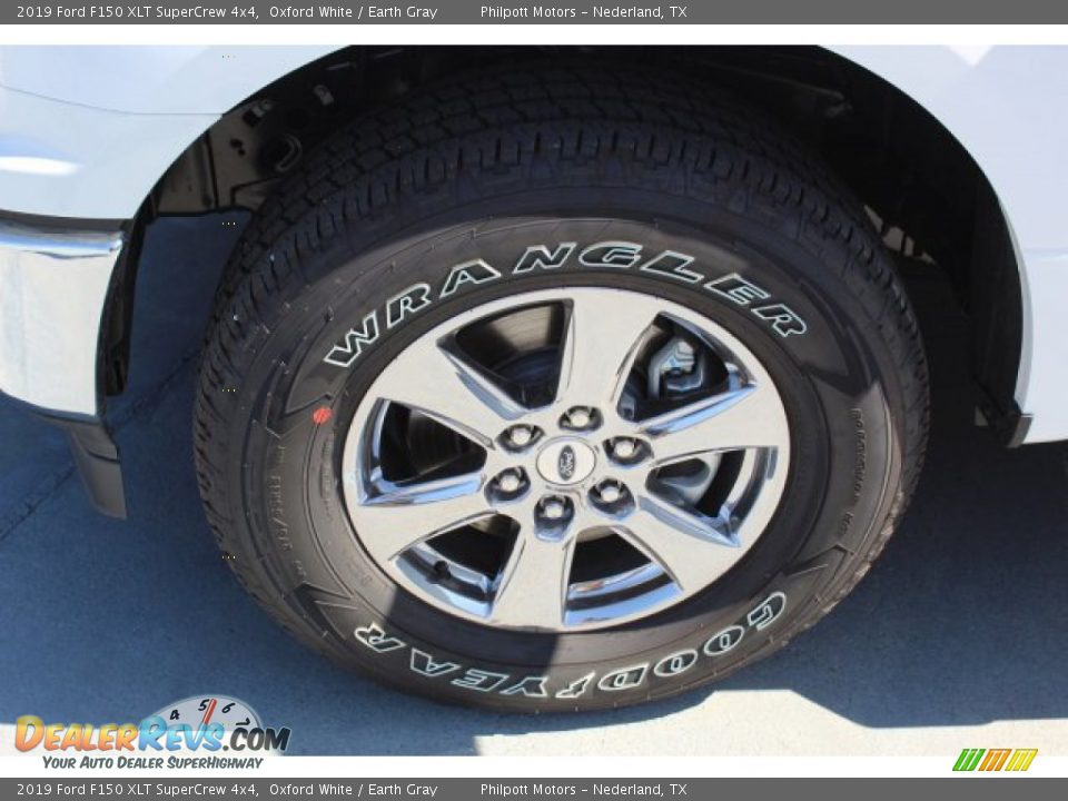 2019 Ford F150 XLT SuperCrew 4x4 Oxford White / Earth Gray Photo #5