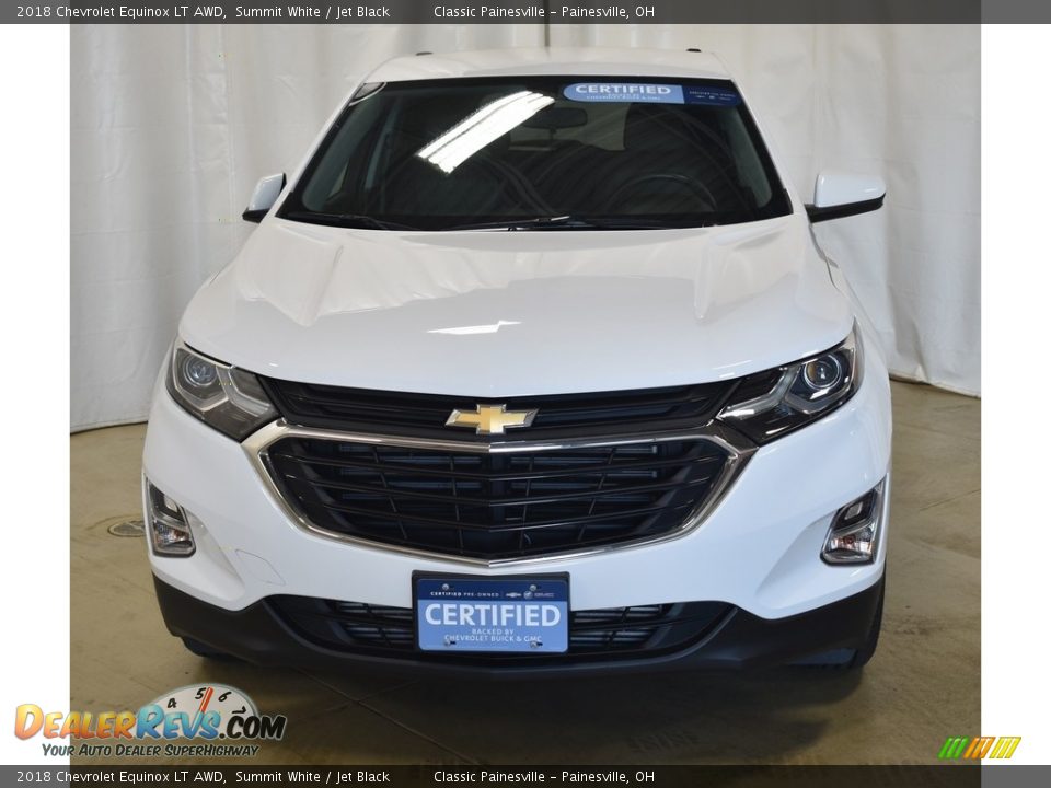 2018 Chevrolet Equinox LT AWD Summit White / Jet Black Photo #4