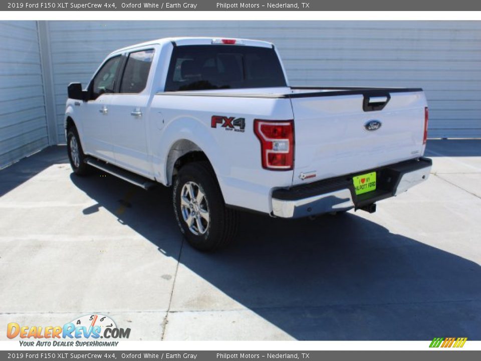2019 Ford F150 XLT SuperCrew 4x4 Oxford White / Earth Gray Photo #6