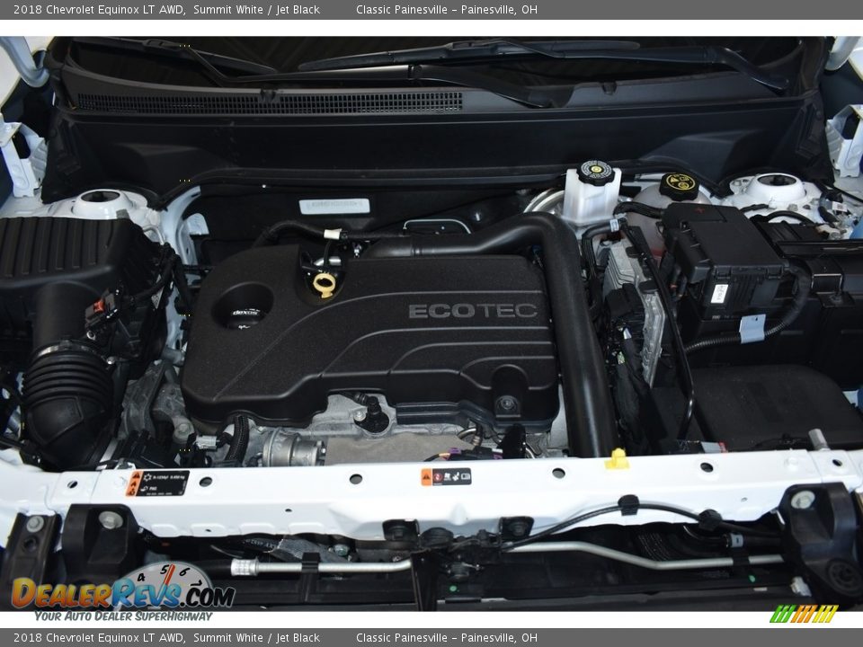 2018 Chevrolet Equinox LT AWD Summit White / Jet Black Photo #6