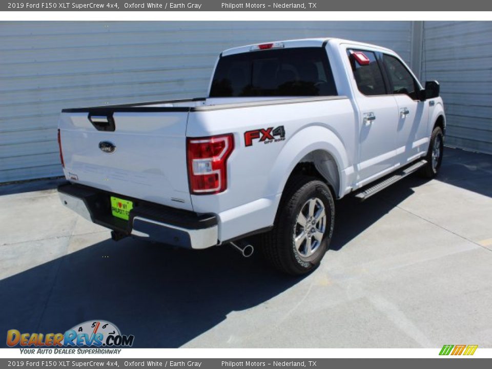 2019 Ford F150 XLT SuperCrew 4x4 Oxford White / Earth Gray Photo #8