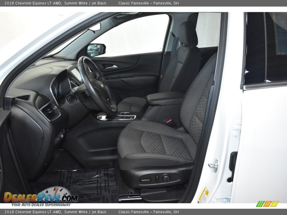 2018 Chevrolet Equinox LT AWD Summit White / Jet Black Photo #7