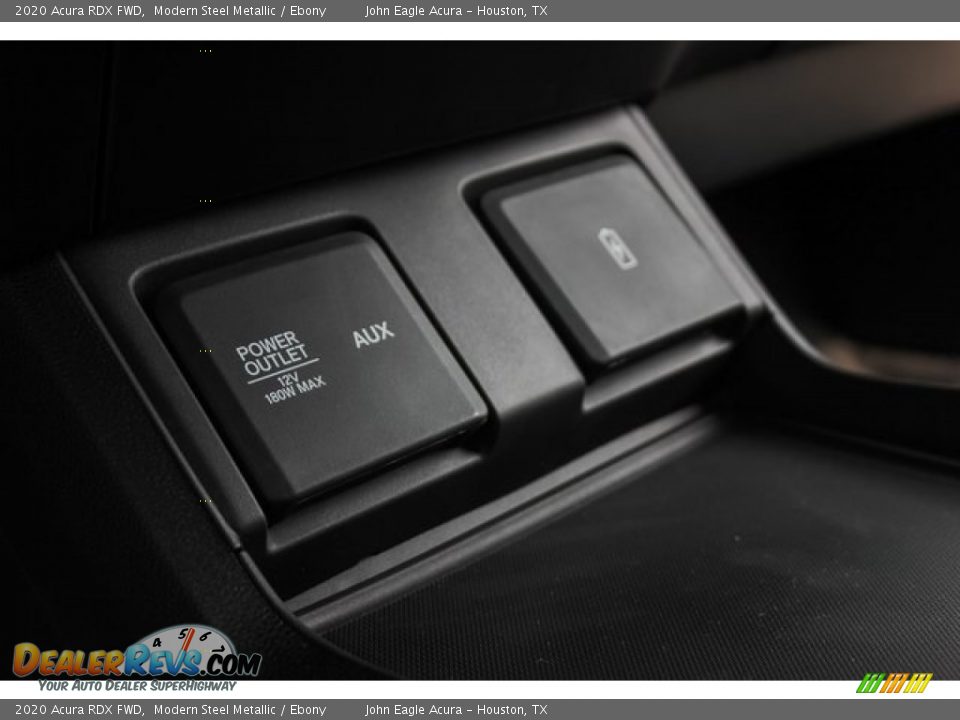 2020 Acura RDX FWD Modern Steel Metallic / Ebony Photo #36