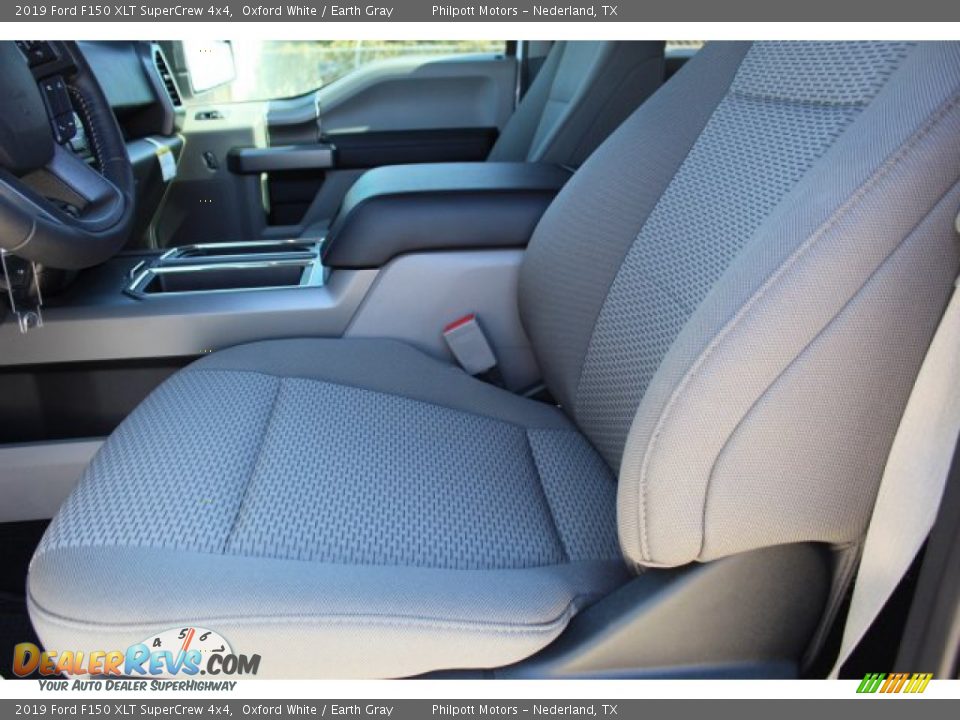 2019 Ford F150 XLT SuperCrew 4x4 Oxford White / Earth Gray Photo #10