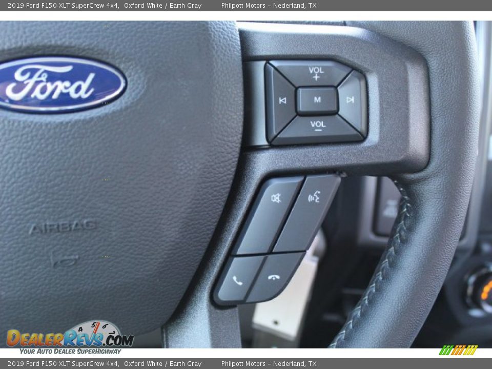 2019 Ford F150 XLT SuperCrew 4x4 Oxford White / Earth Gray Photo #13