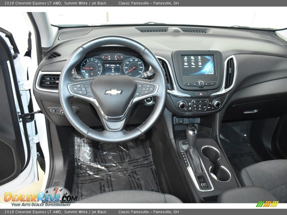2018 Chevrolet Equinox LT AWD Summit White / Jet Black Photo #12