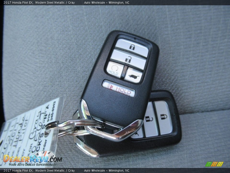 2017 Honda Pilot EX Modern Steel Metallic / Gray Photo #20