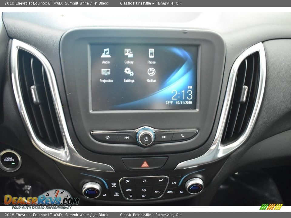 2018 Chevrolet Equinox LT AWD Summit White / Jet Black Photo #13