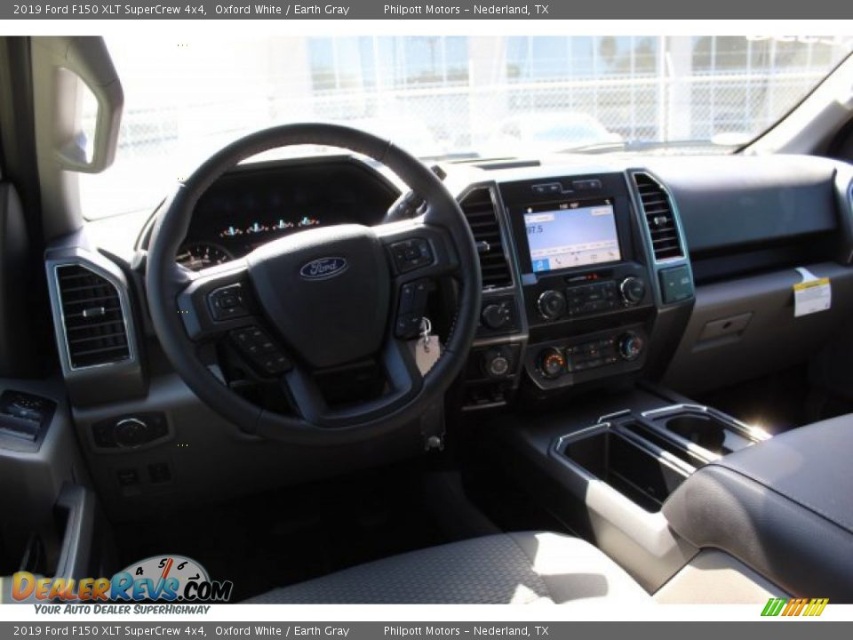 2019 Ford F150 XLT SuperCrew 4x4 Oxford White / Earth Gray Photo #21