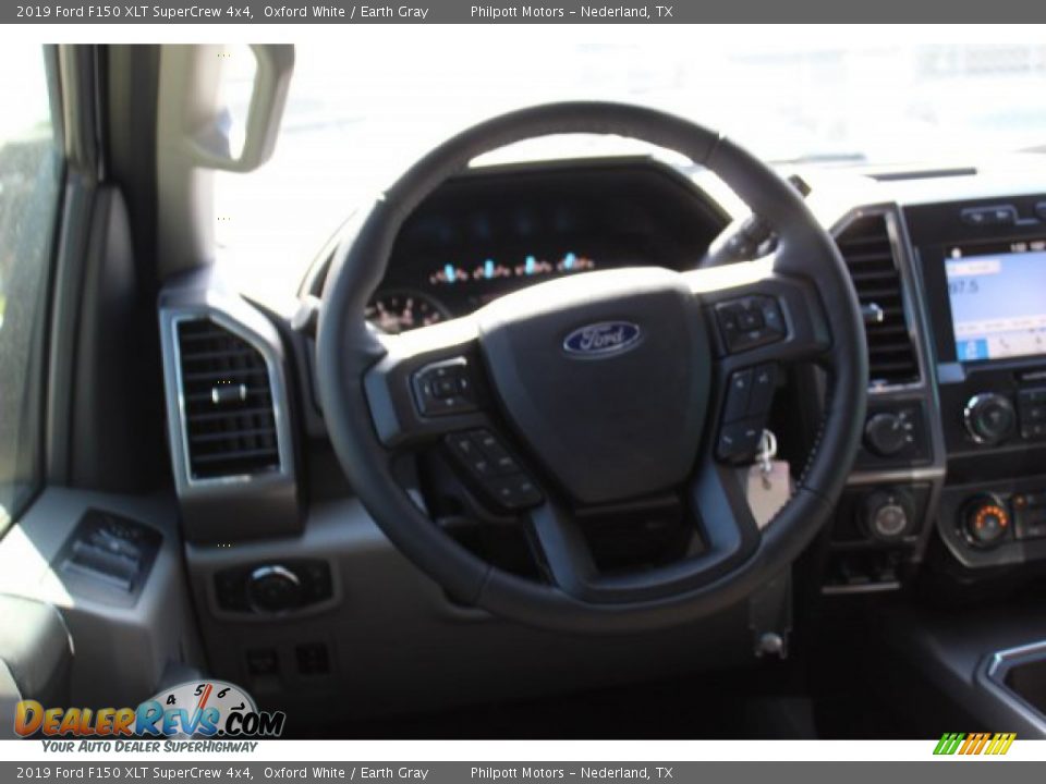 2019 Ford F150 XLT SuperCrew 4x4 Oxford White / Earth Gray Photo #22