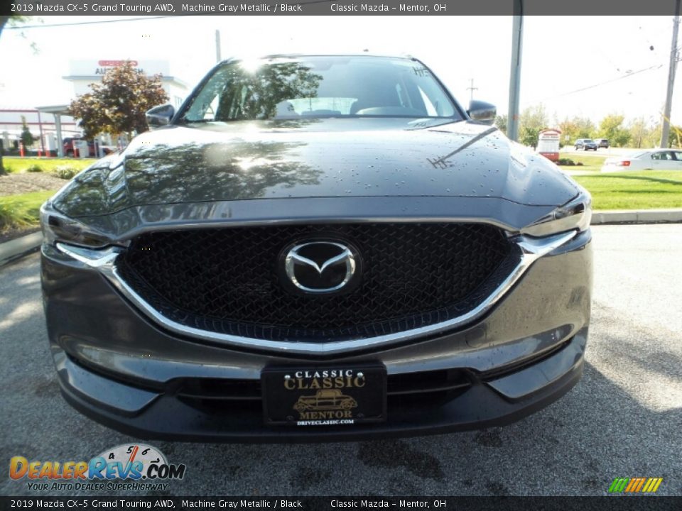 2019 Mazda CX-5 Grand Touring AWD Machine Gray Metallic / Black Photo #2