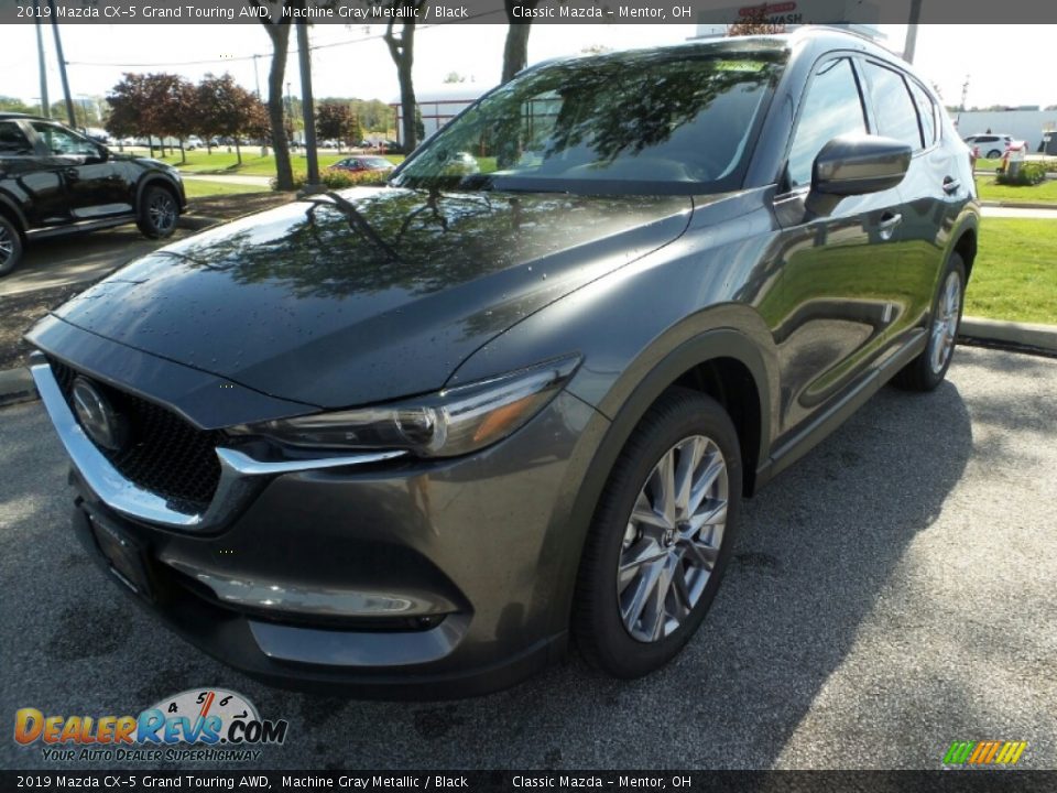 2019 Mazda CX-5 Grand Touring AWD Machine Gray Metallic / Black Photo #3