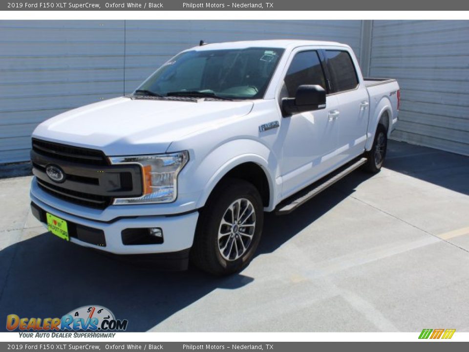 2019 Ford F150 XLT SuperCrew Oxford White / Black Photo #3