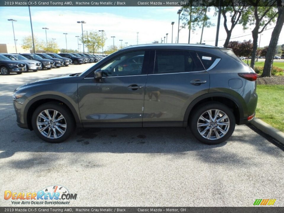 2019 Mazda CX-5 Grand Touring AWD Machine Gray Metallic / Black Photo #4